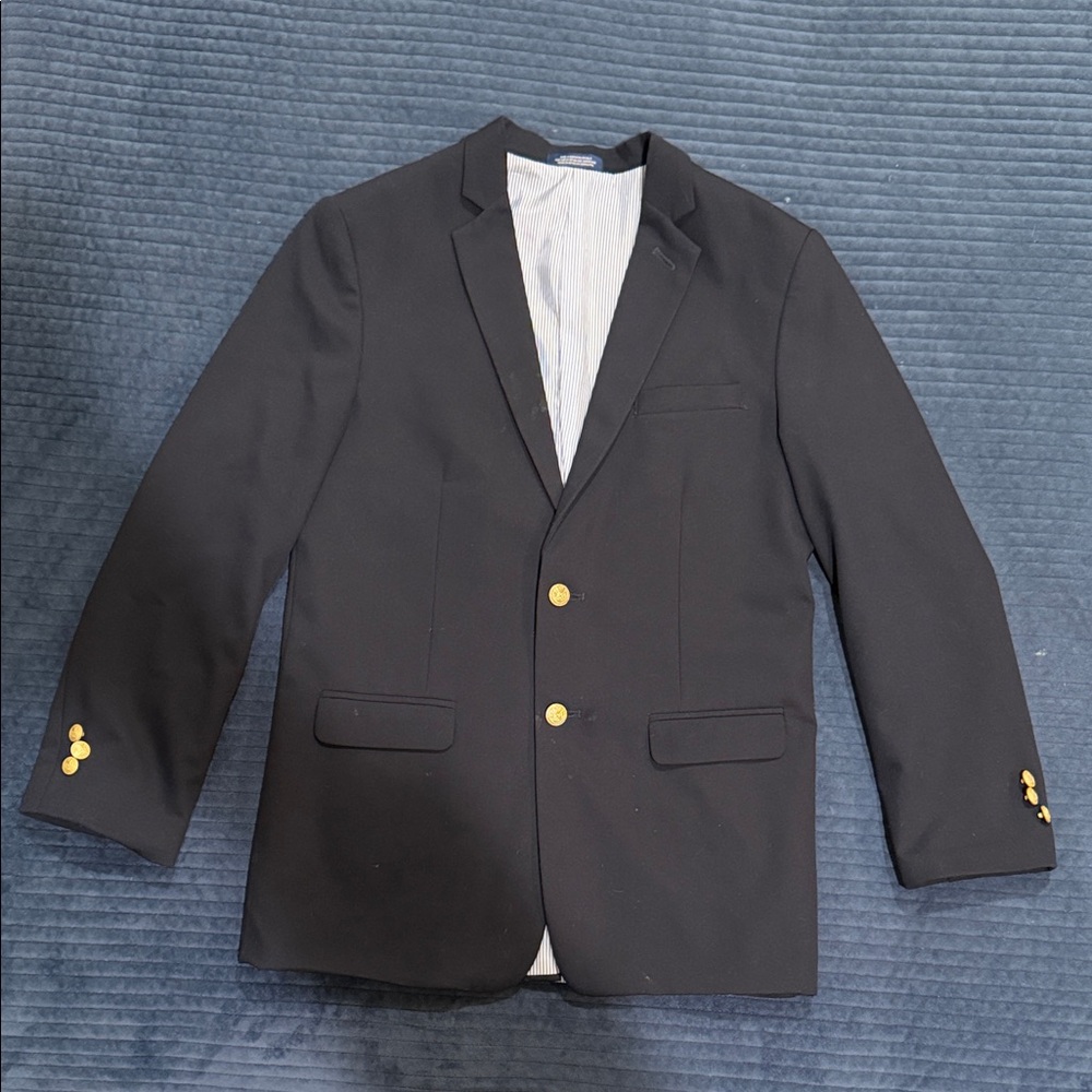 Youth Navy Blue IZOD Blazer / Sport Coat